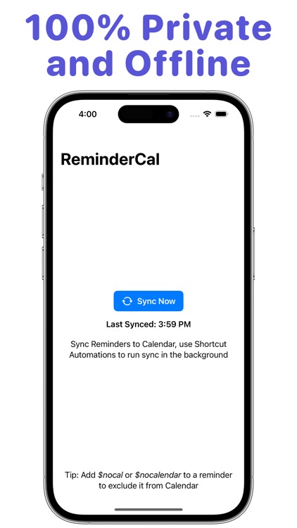 ReminderCal - Reminders to Cal