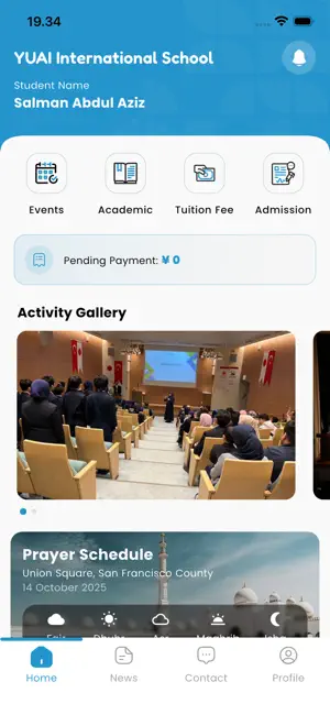 YUAI International School screenshot 1