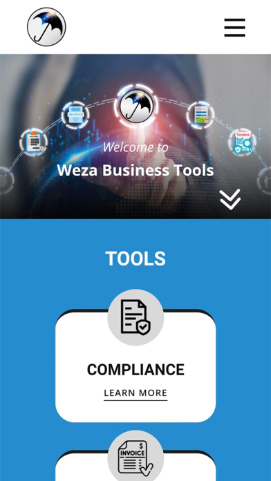 Weza Business Tools Screenshot