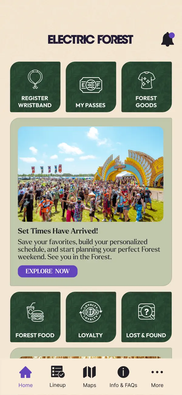Screenshot #2 pour Electric Forest Festival