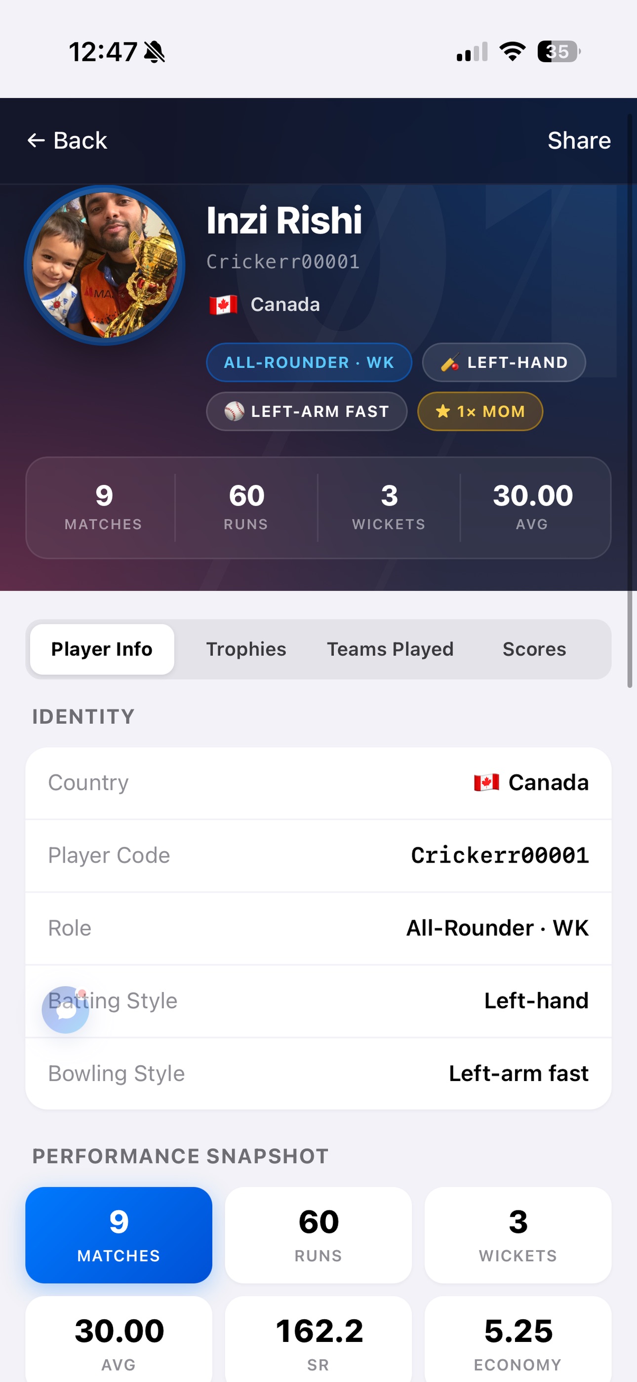 Screenshot 4 of crickerr
