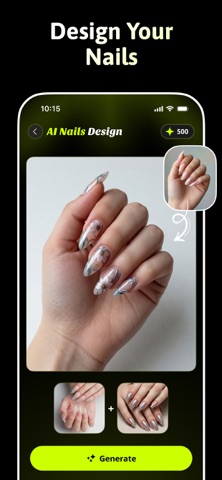 Inkzy - AI Tattoo Generator iPhone screenshot