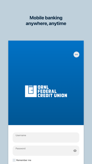 Screenshot #1 pour ORNL Federal Credit Union