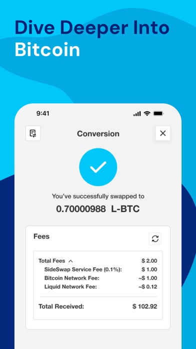 AQUA Wallet Screenshot
