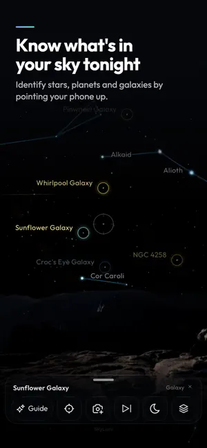 SkyLumi: Night Sky Star Map screenshot 1