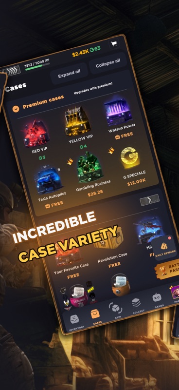 GG Skin: Battle Case Simulator screenshot 2