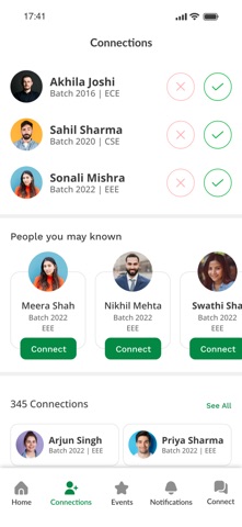 Entrar Alumni screenshot