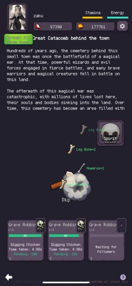 Spiritbone: Idle Necromancer screenshot 2