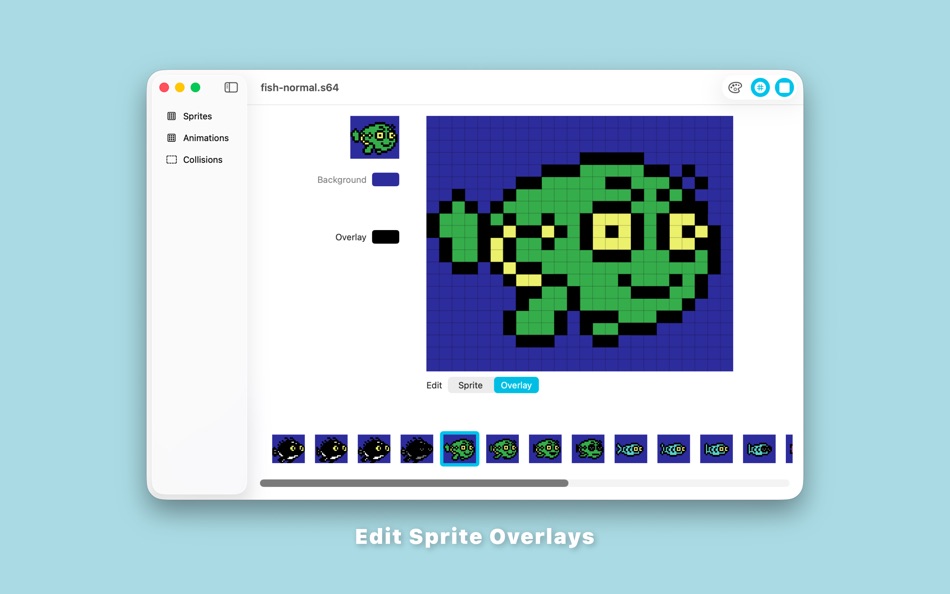 #6. Sprite 64 (macOS) di: Design Chaos Pty Ltd