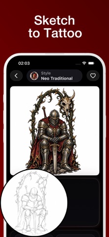 Onionix: AI Tattoo Design screenshot 5