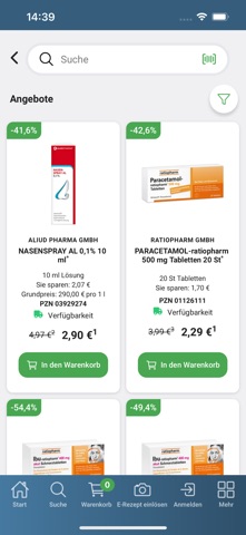 E-Rezept Shop Oberasbach screenshot