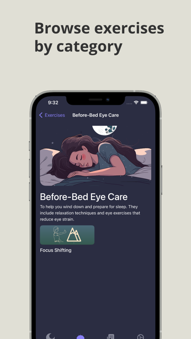 Eye Care: Relax tired eyes Screenshot