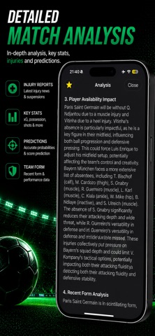 AI Match Analyzer Screenshot 4 of 5