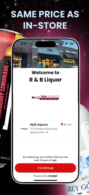 R&B Liquors screenshot 2
