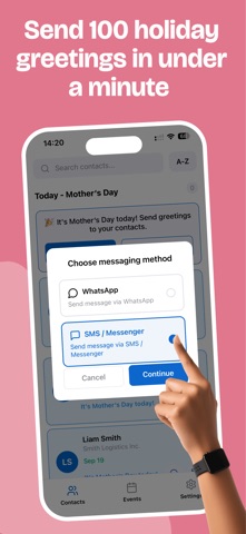 HeyClient: Follow-Up Assistant iPhone screenshot