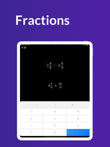 iCalc: Scientific Calculator iPad screenshot