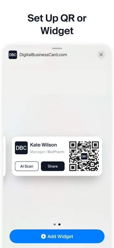 DBC: Digital Business Card screenshot 6 of 6