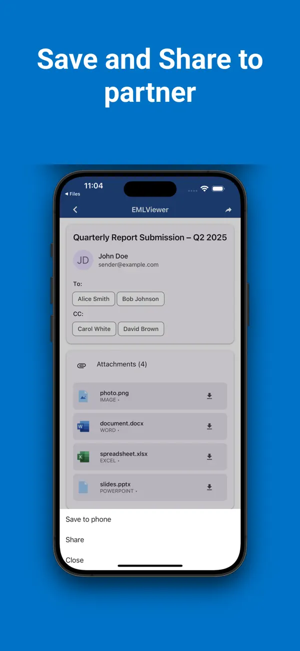#4. Email Reader (iOS) Podle: Pham Minh Kha