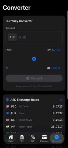 Calculator : UAE Corporate TAX screenshot
