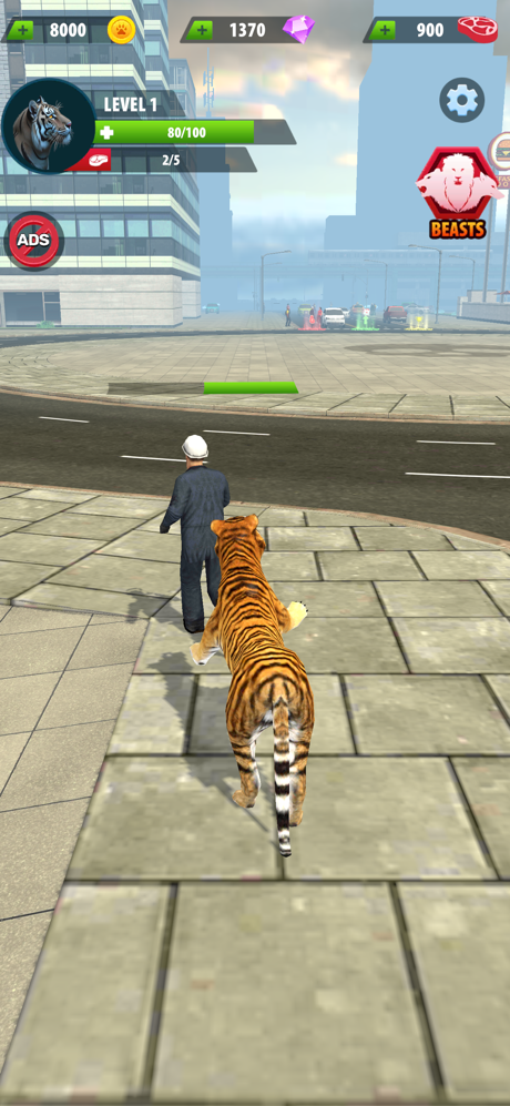 Lion Attack Animal Survival 3D screenshot 5