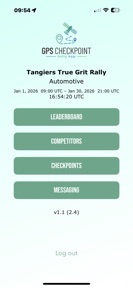 GPS Checkpoint Rally & Events screenshot