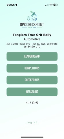 GPS Checkpoint Rally & Events screenshot