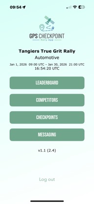 GPS Checkpoint Rally & Events screenshot 1