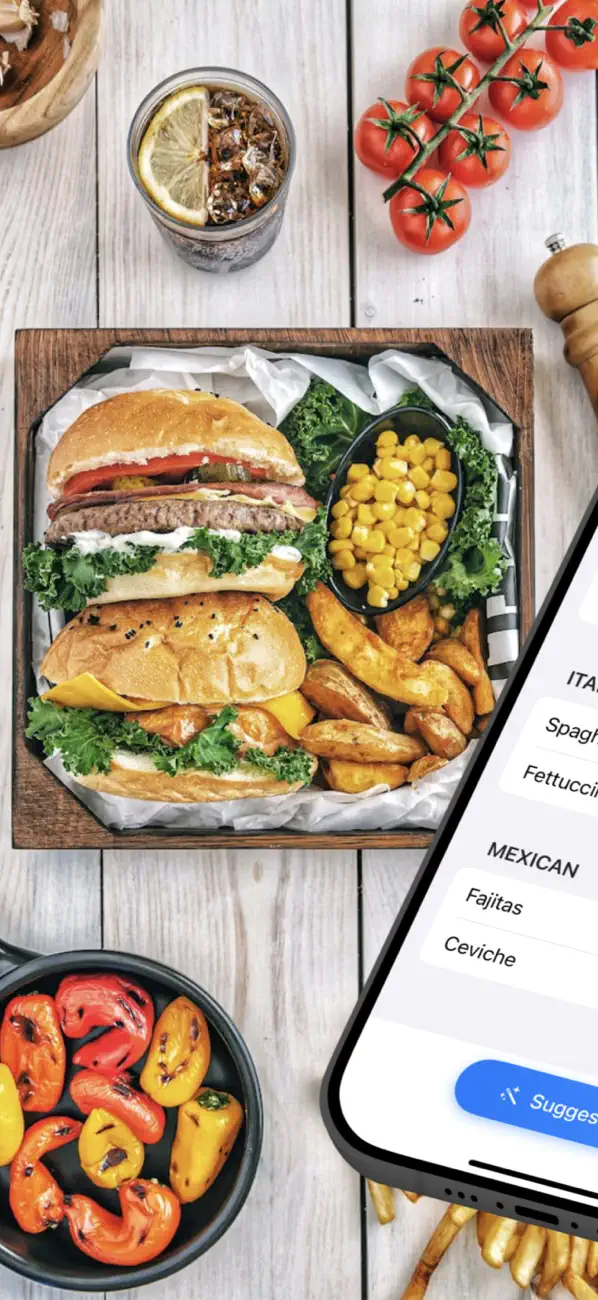 Screenshot #1 pour Dinnero - Meal Organizer