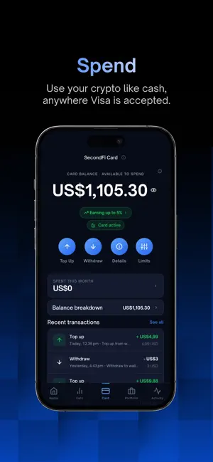 SecondFi - Neofinance Platform screenshot 3