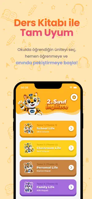 Mubi : 2. Sınıf İngilizce screenshot 2
