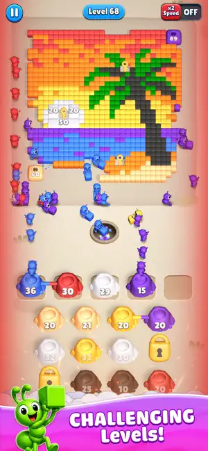 Swarm Loop: Block Rush screenshot 3