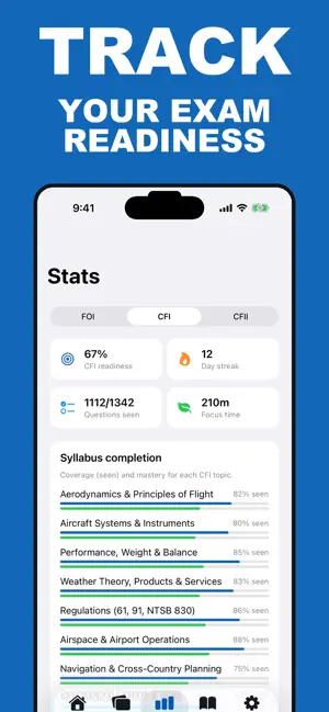FAA Flight Instructor Prep CFI screenshot 3
