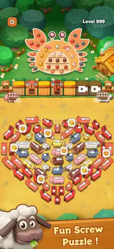 Farm Escape: Animal Screw Jam - Screenshot 1
