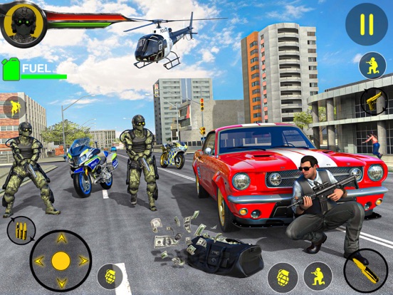 Screenshot #6 pour Police Bike Games: Bike Chase