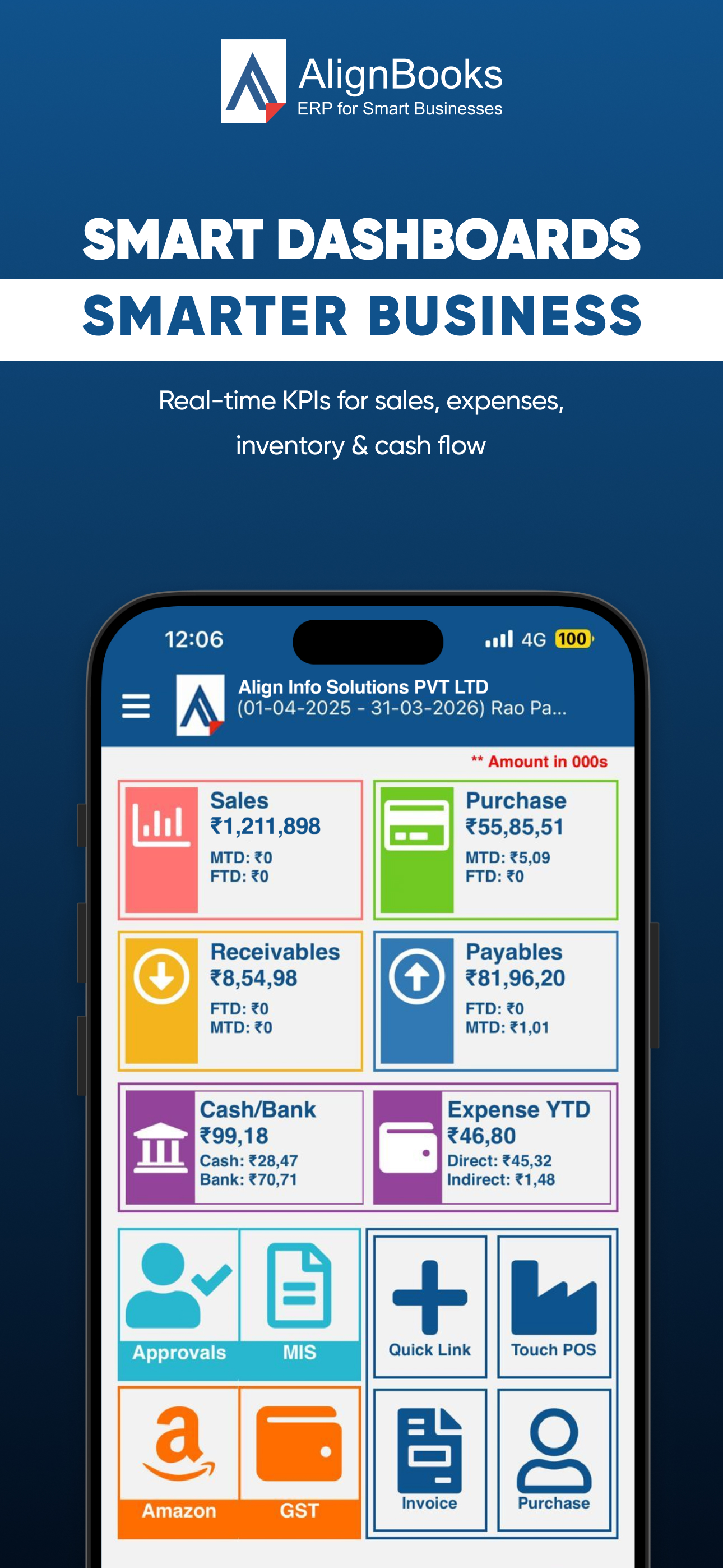 AlignBooks: ERP & Accounting