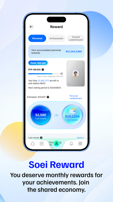 Soei: SocialFi & Earn SuperApp Screenshot