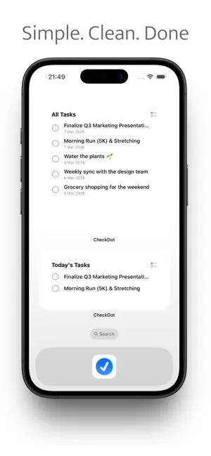 CheckDot: Tasks screenshot 1