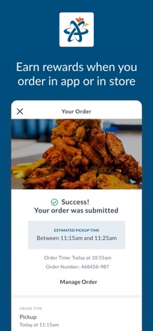 Atomic Wings: Order & Rewards Screenshot 3 of 4