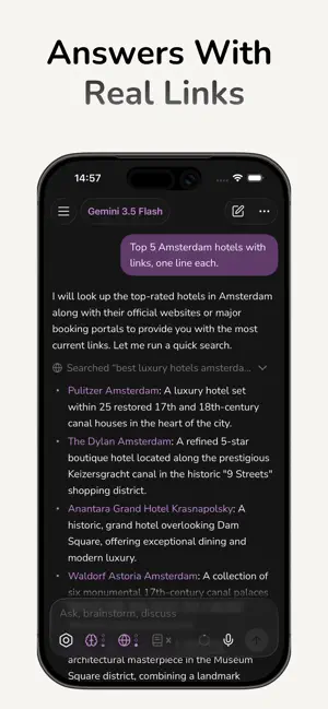 Oqta: Multi-Model AI Chat screenshot 1