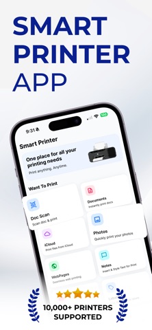 Smart Printer : iPrint Scan ´ Screenshot 1 of 7