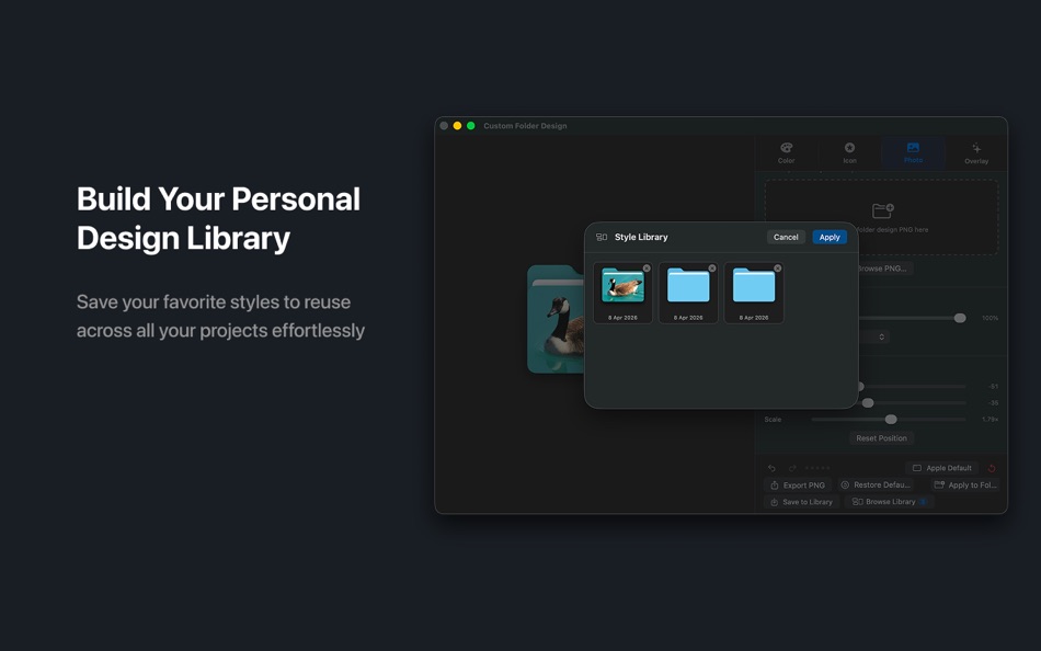 #6. Custom Folder Design (macOS) Göre: Ron Yahav