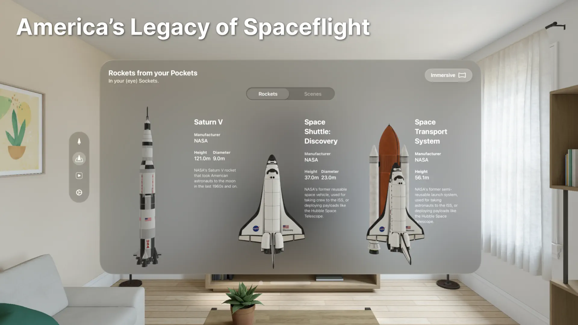 Pocket Rocket for Vision screenshot 5