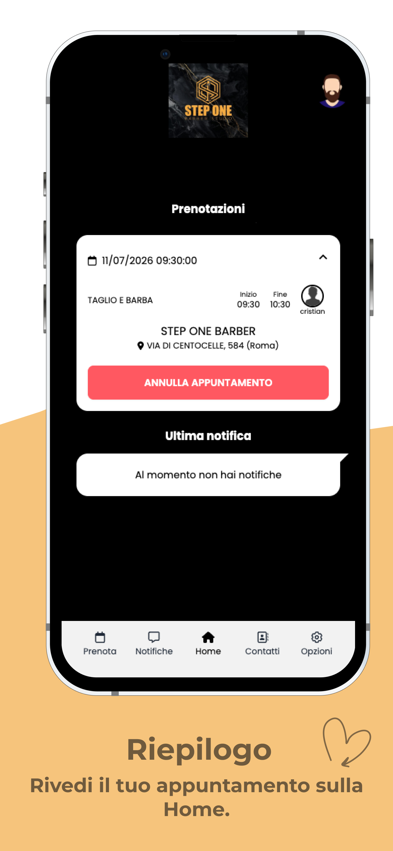 STEP ONE barber studio screenshot 5