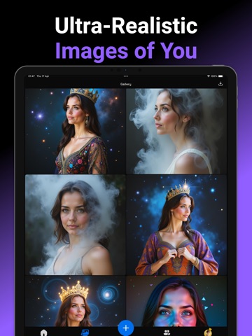 fotogram.ai - Social AI Studio iPad screenshot