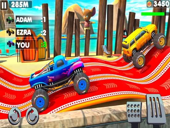 Screenshot #5 pour Mini Monster Truck: Car Racing