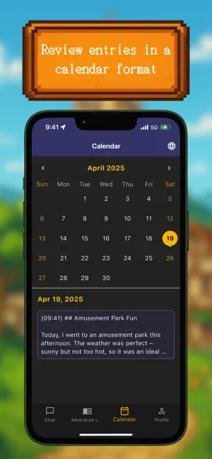 RPG Diary - AI Chat Journal screenshot 4