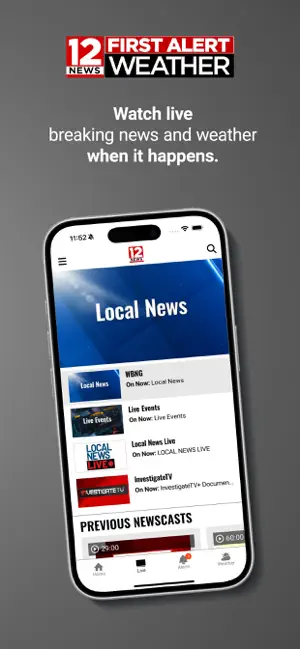 WBNG 12 News screenshot 2
