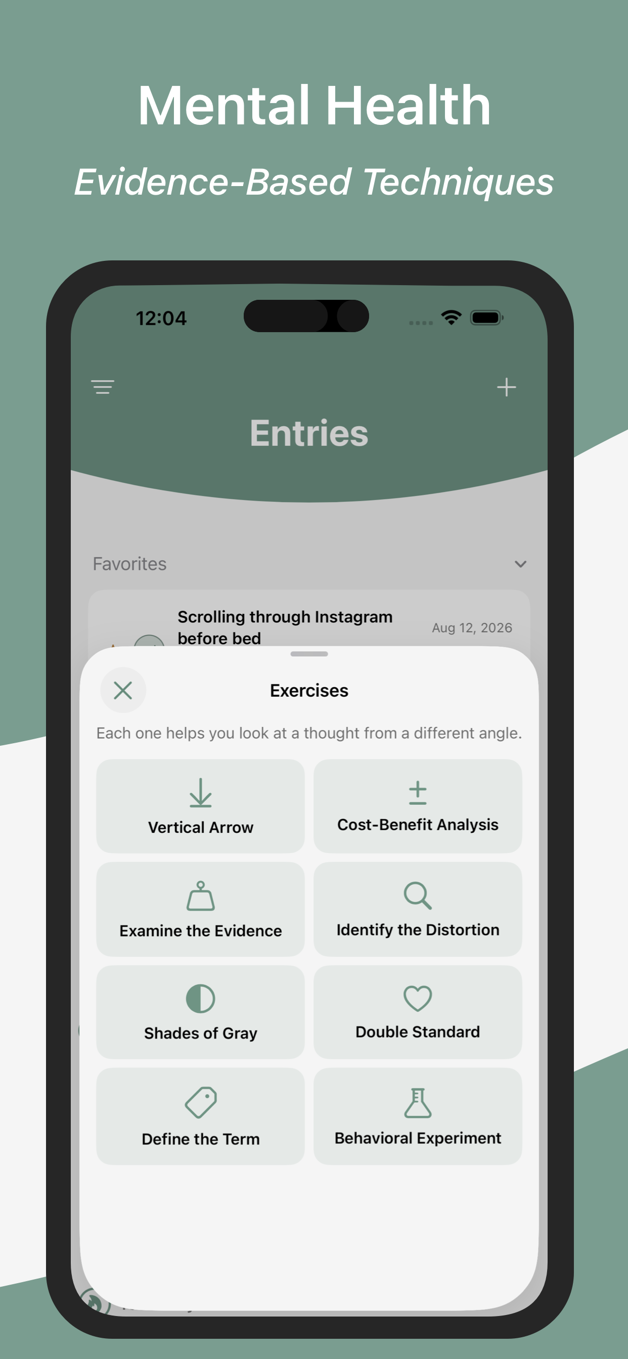Simple CBT - Mental Health App screenshot 4