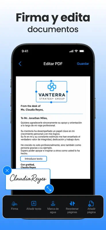 Scanner App: PDF y documentos screenshot 2 of 10
