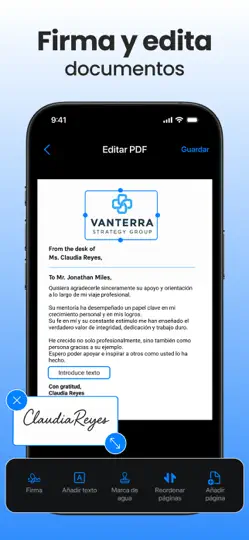 Captura de pantalla de Scanner App: PDF Y Documentos en iPhone 2